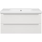 Тумба с раковиной Misty Карат УТ000015459 100 белый