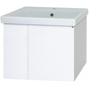Тумба с раковиной Misty Лира УТ000013097 60 белый