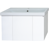 Тумба с раковиной Misty Лира УТ000013096 белый