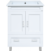 Тумба с раковиной Misty Дива УТ000011767 75 белый