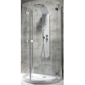 Душевой уголок Radaway Almatea P 30722-01-01N 90х100 хром/прозрачное