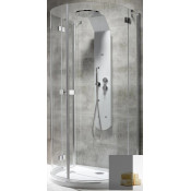 Душевой уголок Radaway Almatea P 30722-01-05N 90х100 хром/тонированное