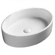 Раковина накладная Cerutti SPA CR7016 50x35.5 белый