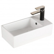 Раковина накладная Cerutti SPA CR7098D 48x24 белый