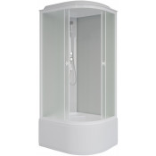 Душевая кабина Niagara Promo P120/90/40L/MT 120x90 белый/матовый