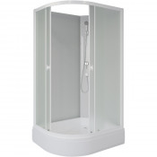 Душевая кабина Niagara Promo P90/70/26R/MT/BK 90x70 белый/матовый
