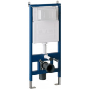 Инсталляция для подвесного унитаза Grossman 97.04.01M с белой клавишей смыва