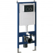 Инсталляция для подвесного унитаза Grossman 97.01.210 с черной клавишей смыва