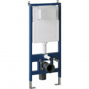 Инсталляция для подвесного унитаза Grossman 97.05.01M с белой клавишей смыва