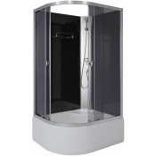 Душевая кабина Niagara Eco E90/70/40R/TN/BK 90x70 хром/тонированное