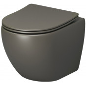 Унитаз подвесной Grossman Color GR-4455GSMS хаки матовый