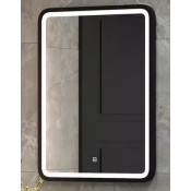 Зеркало Relisan Alexandria Black Гл000026096 60х80 с подсветкой и с сенсорным выключателем