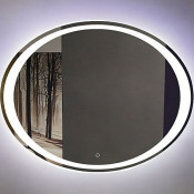 Зеркало Relisan Gloria Гл000024342 90х70 с подсветкой и с сенсорным выключателем