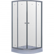 Душевой уголок Timo TL-8001 R Romb Glass 80х80