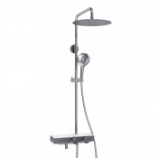 Душевая система WasserKRAFT A113.069.127.CH Thermo хром