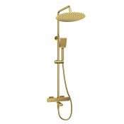 Душевая система WasserKRAFT A199.262.201.BG Thermo золото