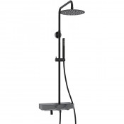 Душевая система WasserKRAFT A114.258.217.CB Thermo черный