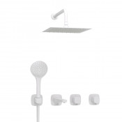 Комплект для ванны WasserKRAFT A9551.267.316.146.254.328.156.155 белый