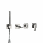 Душевой комплект WasserKRAFT A1451.272.274.275.100.276 никель