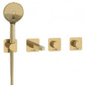 Комплект для ванны WasserKRAFT A7651.303.305.280.197.207 золото