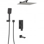 Душевая система WasserKRAFT A172071 черный