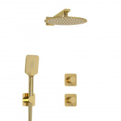 Комплект для душа WasserKRAFT A8251.306.180.259.285.194.201 золото