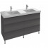 Тумба с раковиной Jacob Delafon Odeon Up EB996-M61/E4779-00 140 мягкий черный