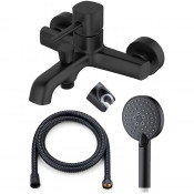 Смеситель для ванны Orange Karl M05-300b черный