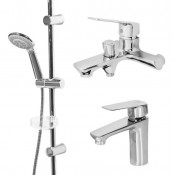 Набор смесителей Orange Digo M58-311cr 3 в 1 хром