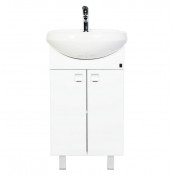 Тумба под раковину Orange Rio 50 Ri-50TUW белый глянец