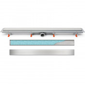 Душевой лоток Veconi Klasik V350K 35 хром глянцевый