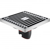 Душевой трап Orange TR01-005cr 10х10 хром