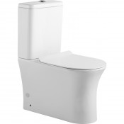 Унитаз-компакт Agger AT01000 с сиденьем белый