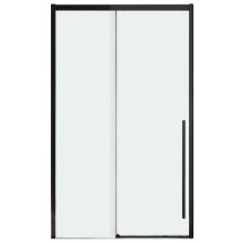 Душевая дверь Veconi Premium Trento PTD30-B-130-01-C4 130 черный матовый/прозрачное