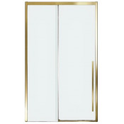 Душевая дверь Veconi Premium Trento PTD30-G-130-01-C4 130 золото/прозрачное