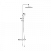 Душевая система VitrA Aquaheat RH3 Rain L A47201EXP хром