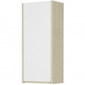 Подвесной шкаф Aquaton Сканди 35 1A255003SDB20 белый/дуб верона