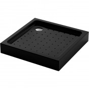 Душевой поддон Veconi Tezeo TZ-52B TZ52B-90-C5 90x90 черный