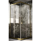 Душевой уголок Veconi Premium Trento PTC20-G-12080-01-C4 120x80 золото/прозрачное