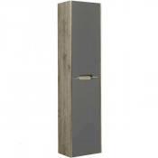 Шкаф-пенал Акватон Оливия 40 1A254603OLUG0 грей/дуб ойстер