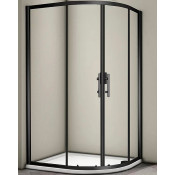 Душевой уголок Veconi Rovigo RV-08B RV08B-12090-01-C3 120x90 черный/прозрачное