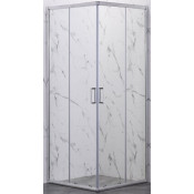 Душевой уголок Veconi Rovigo RV-101 RV101-80-01-C5 80x80 хром/прозрачное
