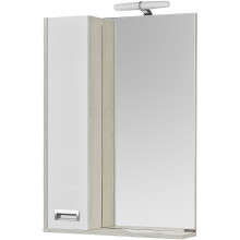 Зеркальный шкаф Aquaton Бекка Pro 60 1A214602BAC20 белый/дуб сомерсет