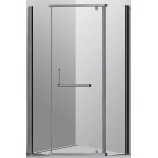 Душевой уголок Veconi Rovigo RV-36GR RV36GR-80-01-C5 80x80 графит/прозрачное