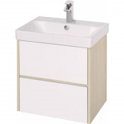 Тумба под раковину Акватон Сканди 1A251701SDB20 55 белый/дуб Верона