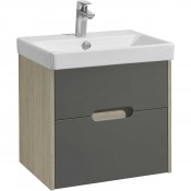 Тумба под раковину Акватон Оливия 55 1A254201OLUG0 грей/дуб ойстер