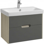 Тумба под раковину Акватон Оливия 70 1A254301OLUG0 грей/дуб ойстер