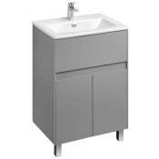 Тумба под раковину Акватон Форест 1A278201FR4D0 60 туманный серый