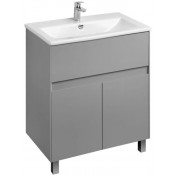 Тумба с раковиной Акватон Форест 1A2783K0FR4D0 75 туманный серый