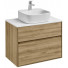 Тумба с раковиной Акватон Либерти 1A279501LYC70/1A281003LY010/1WH501709 75 дуб эльвезия